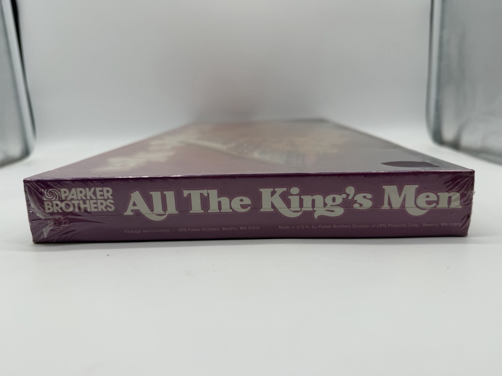 All The Kings Men – Vintage Parker Bros. Board Game – 1979 – New Sealed