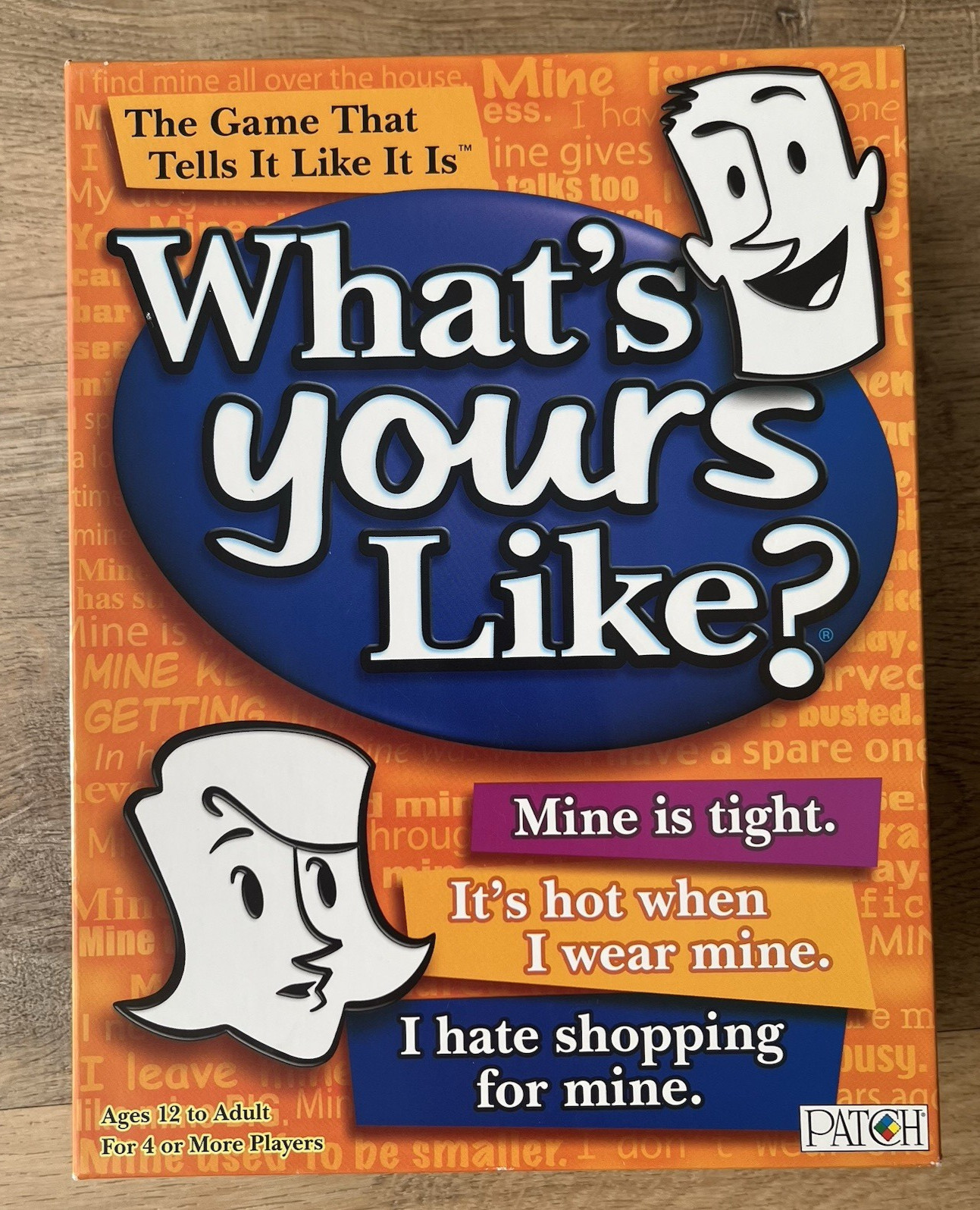 What’s Yours Like? The Game That Tells It Like It Is For Aged 12+ Complete!