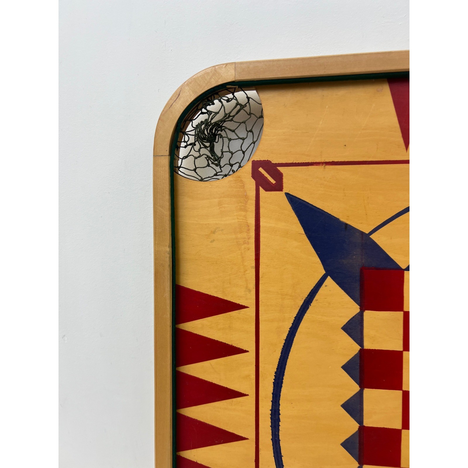 Carrom Industries Model 95 Vintage Double Sided Wooden Game Board Wood Wall Art