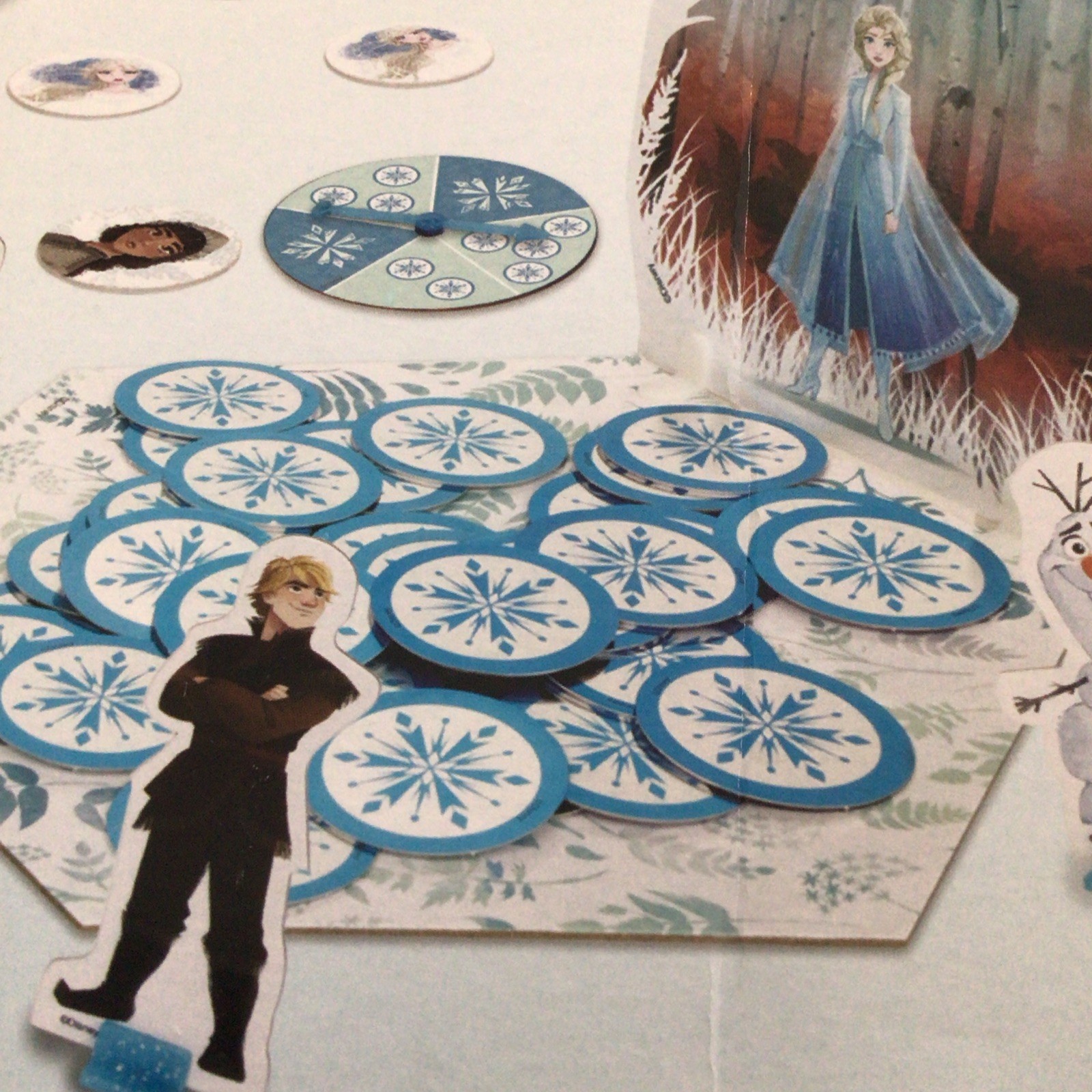 Disney Frozen II Snowflake Journey Game, Kid’s Board Game, Frozen II Movie, Elsa