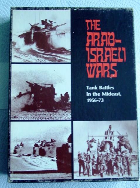 Avalon Hill 1977 : The Arab-Israeli Wars game – Mid-East Tank Battles (PUN)