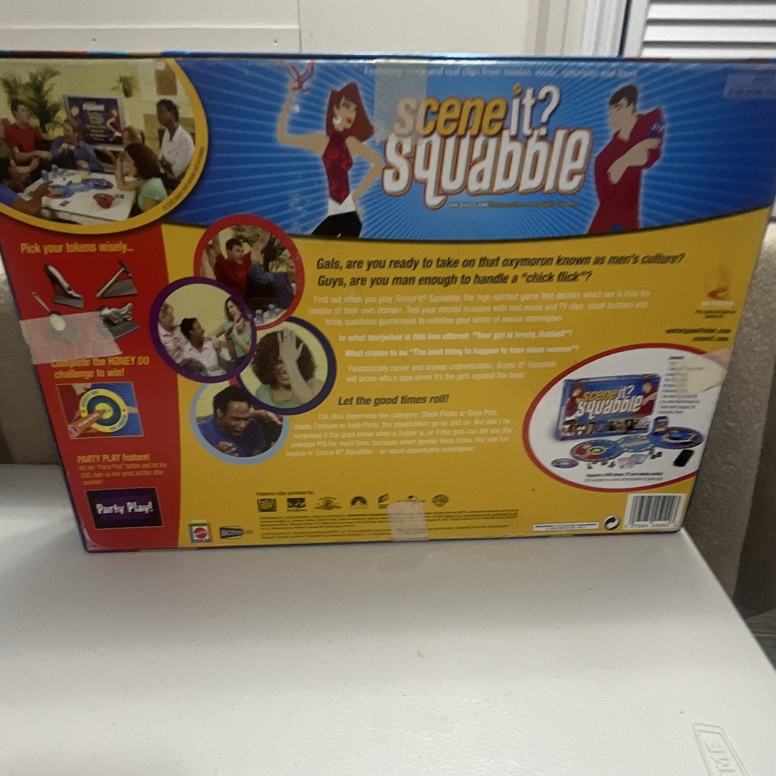 Screenlife Scene It? Squabble DVD Party Game 2+ Players Ages 17+ (2004)