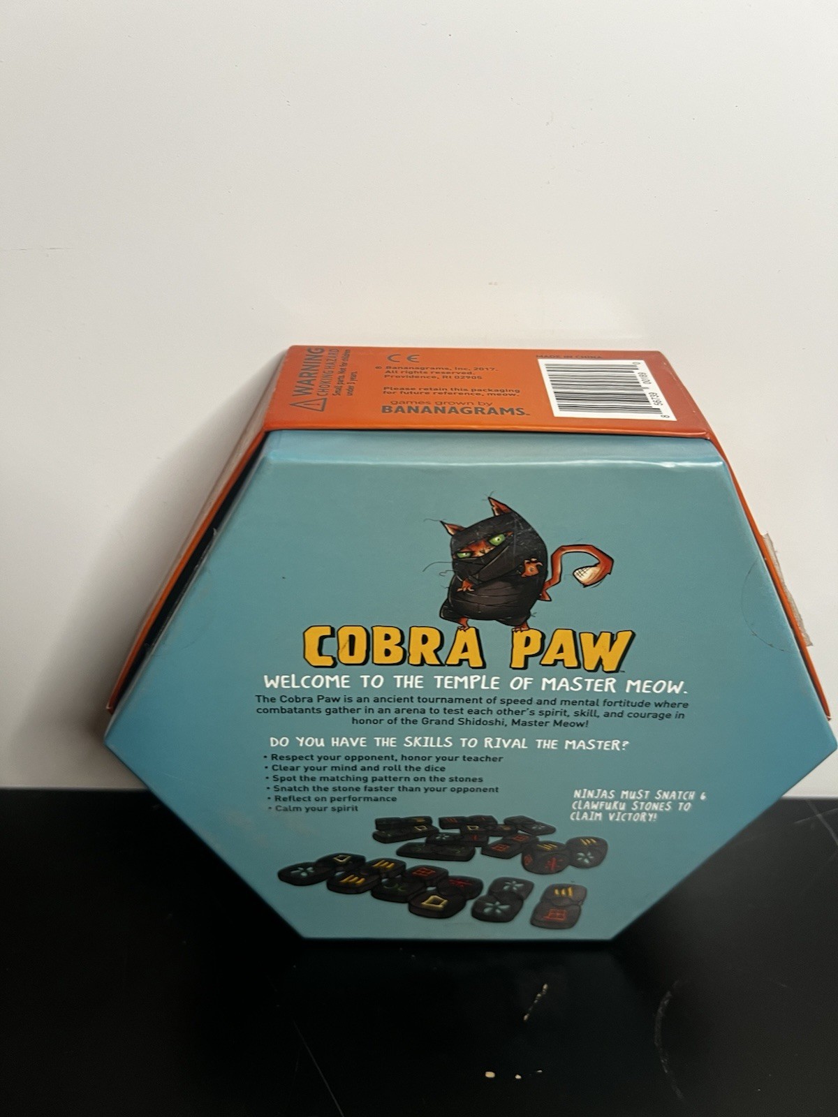 Cobra Paw Game Ninja Tile Stategy Game 100% Complete Excellent Condition