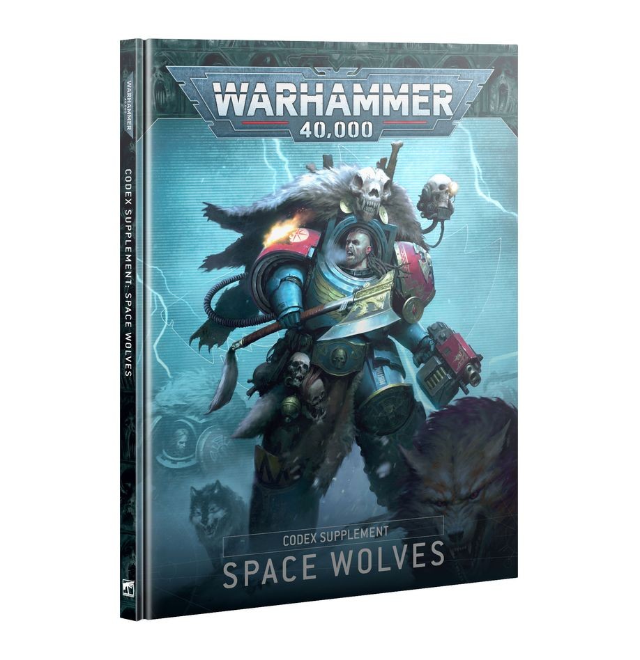 SPACE WOLVES – CODEX SUPPLEMENT – 10TH EDITION HARDBACK – 7/12
