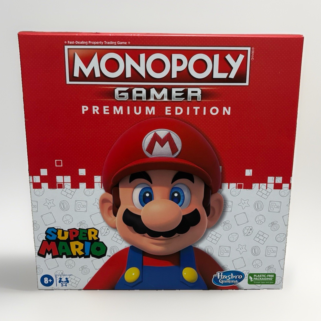 Super Mario MONOPOLY Gamer Premium Edition Board Game Hasbro NEW