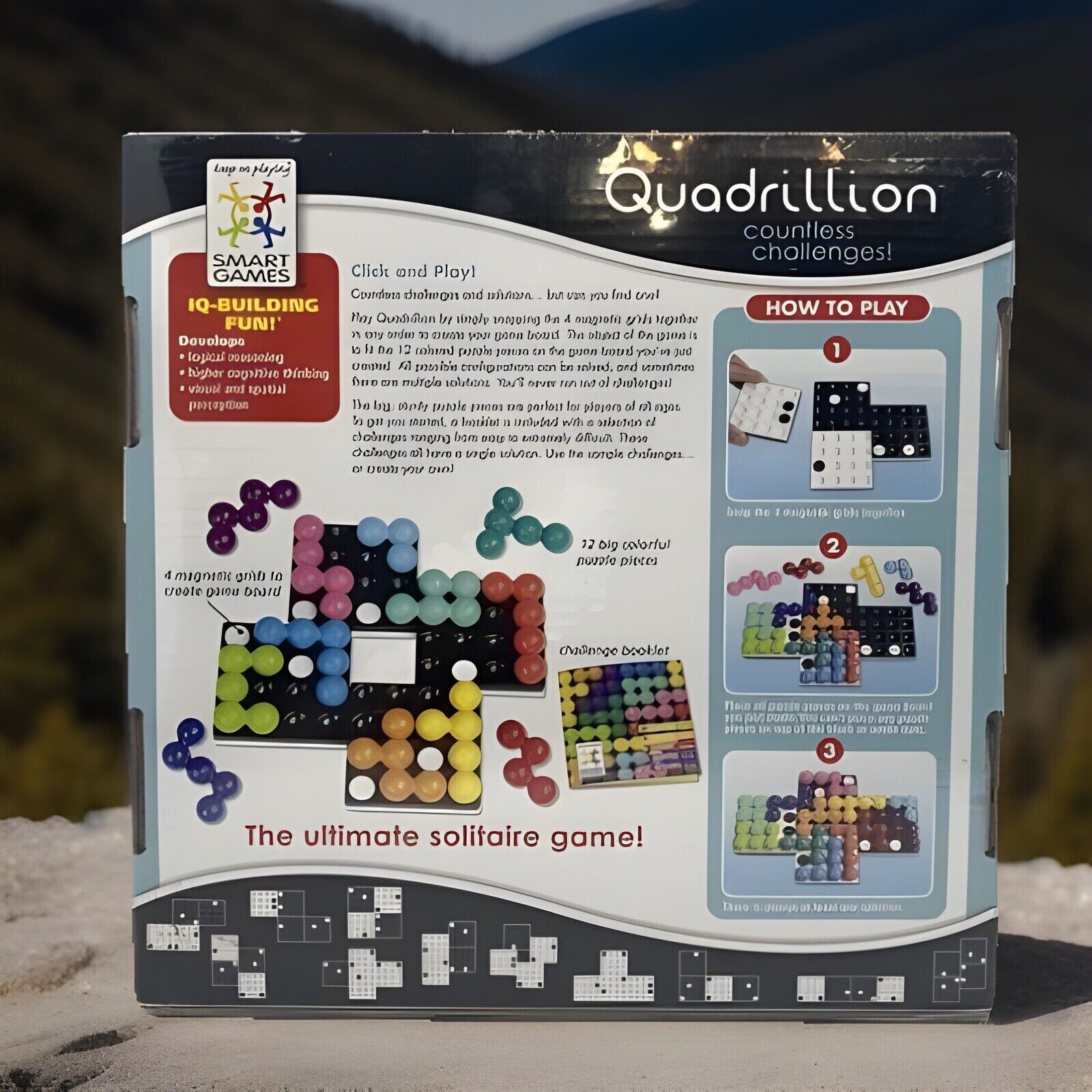 Quadrillion An Award Winning Multi Level Logic Game 1+ Players New Sealed Pkg
