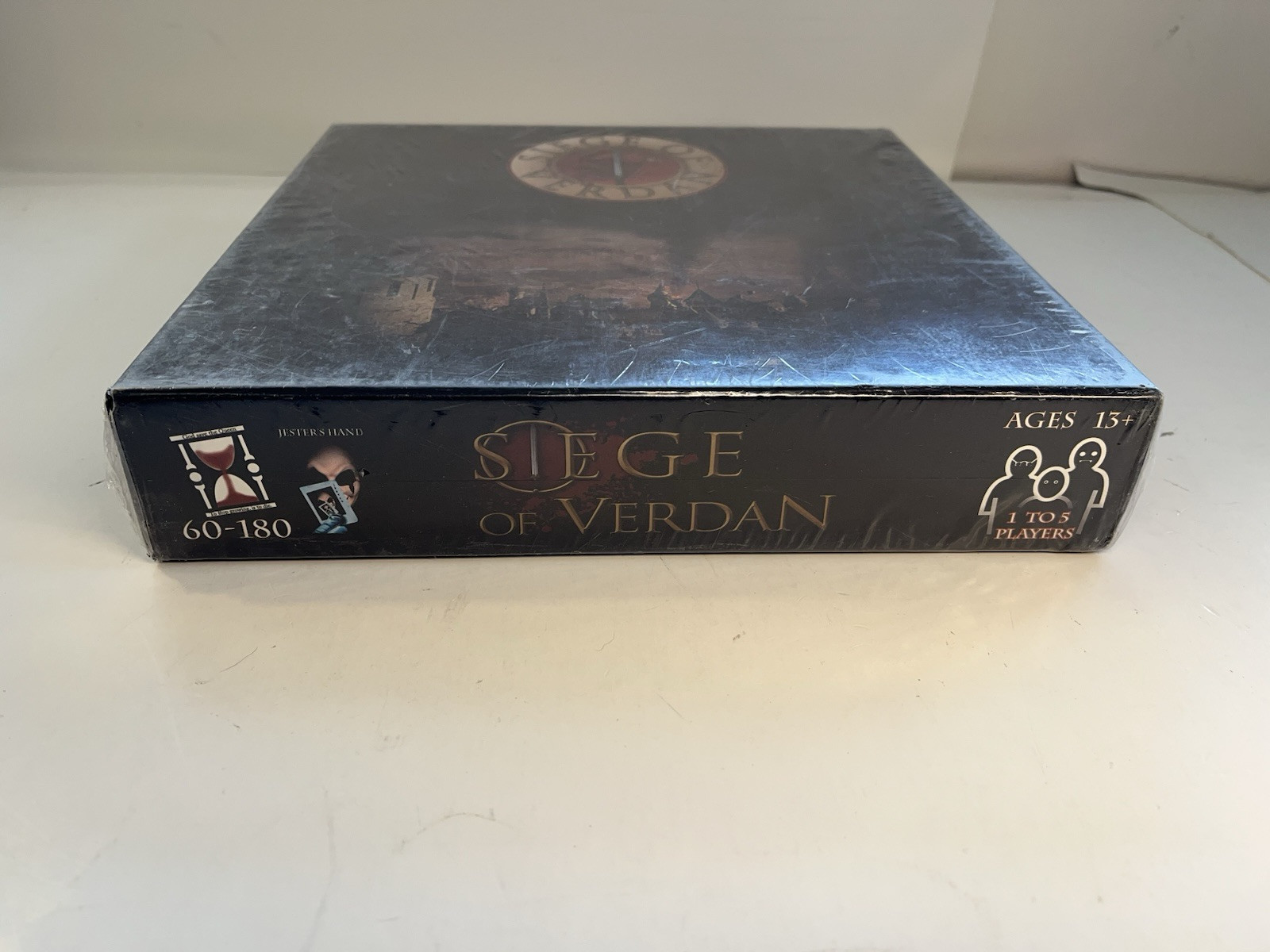 Jester’s Hand Board Game , Siege of Verdan, Strategy 1-5 Players Sealed New