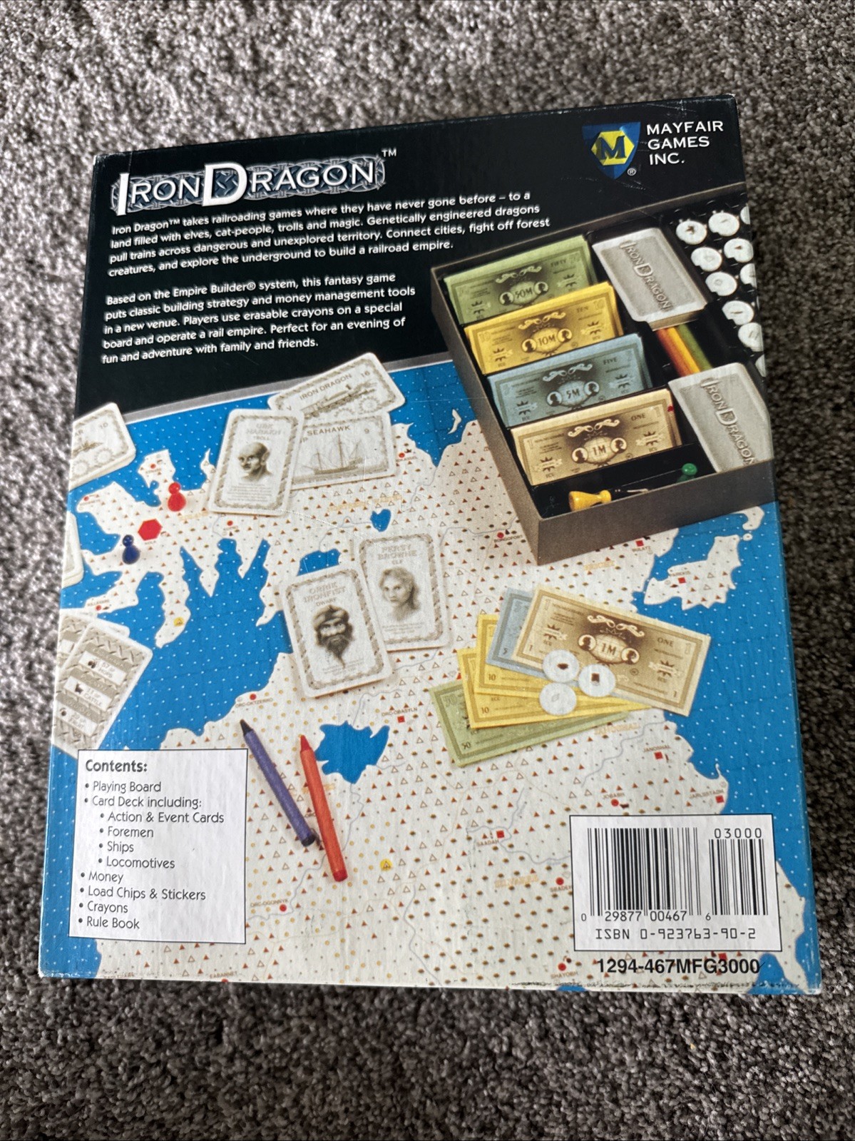 Mayfair Boardgame – Iron Dragon (1st Ed)