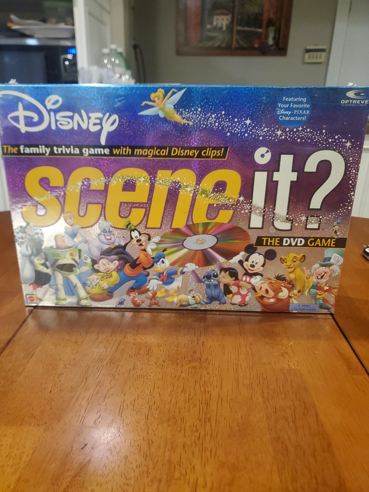 DISNEY SCENE IT? DVD Family Trivia Board Game First Edition 2004 New Sealed