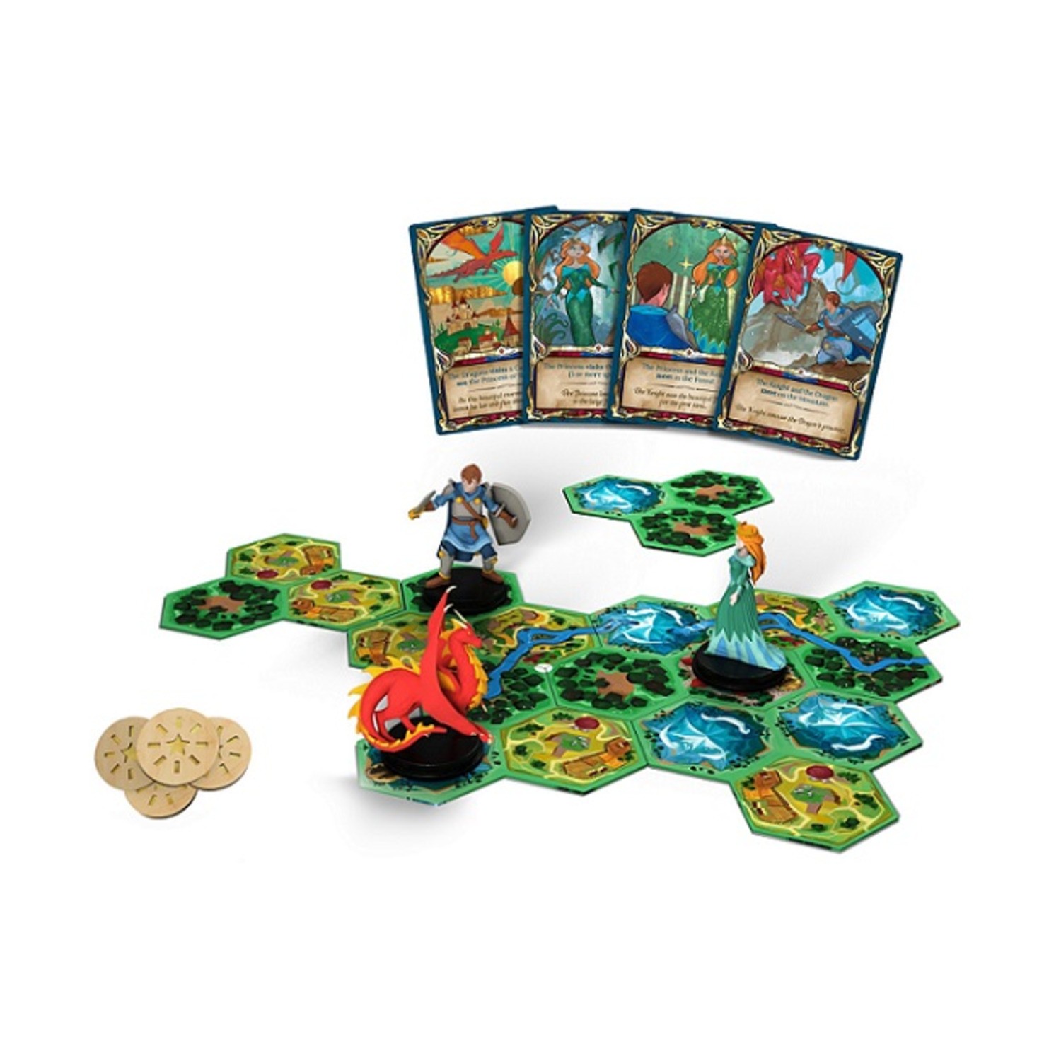Iello Boardgame Fairy Tile Box VG+/NM