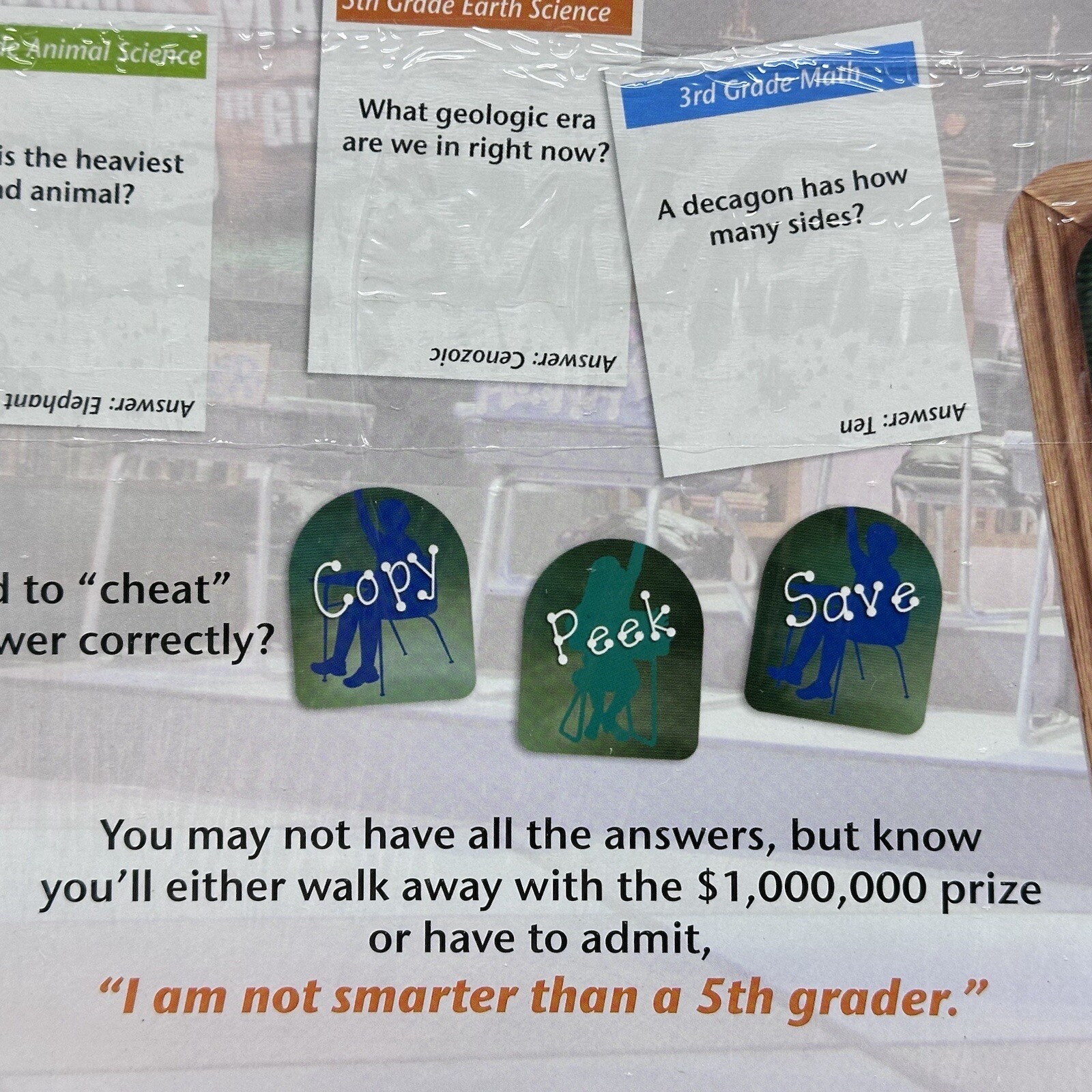 Are You Smarter Than A 5th Grader? Board Game 2007 Family Fun Ages 8+ School NEW