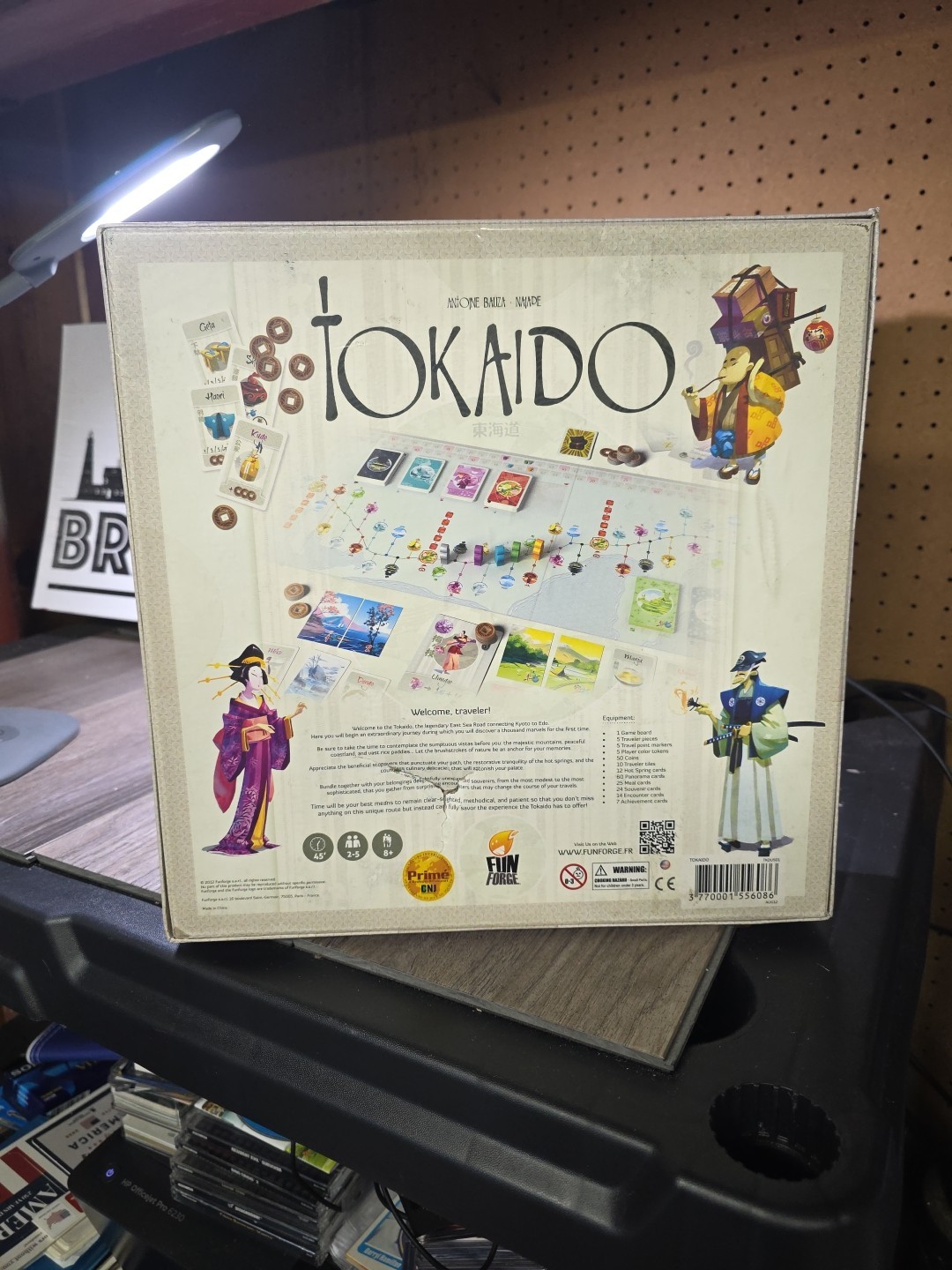 NEW Tokaido Board Game – 100% Complete – Fun Forge