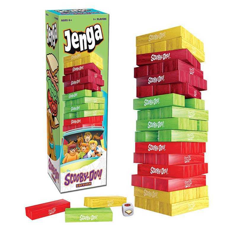 Scooby-Doo™ Edition JENGA® 6+ 1+ PLAYERS 5-15 MINUTES