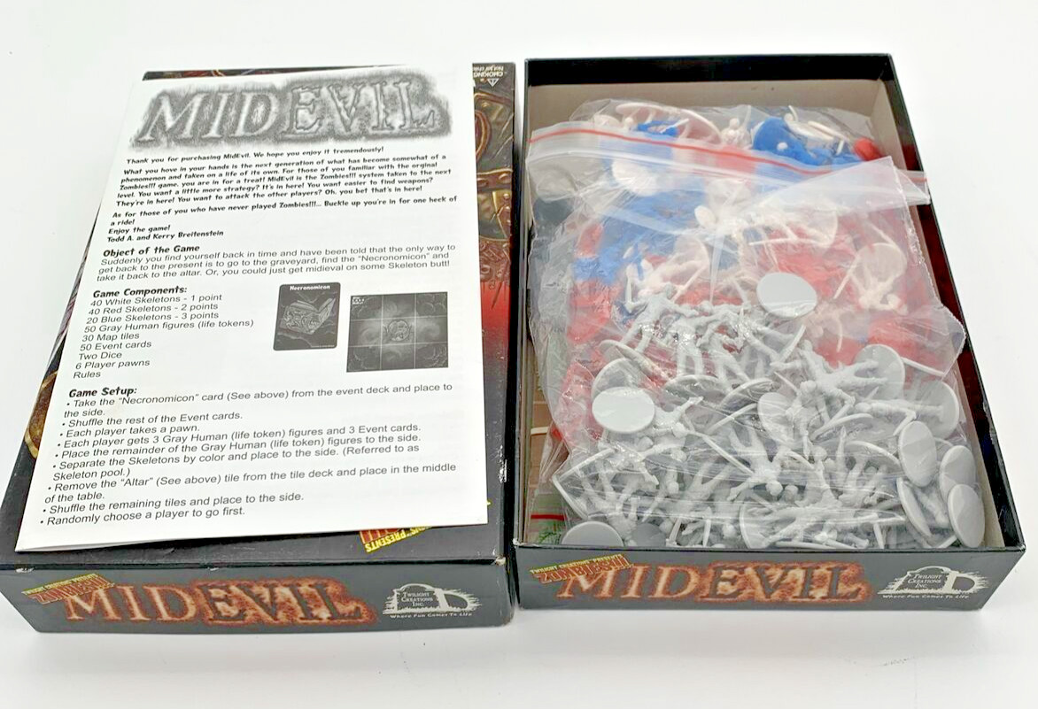 MidEvil – Twilight Creations – Bad To The Bone Open Box But Product Still Sealed