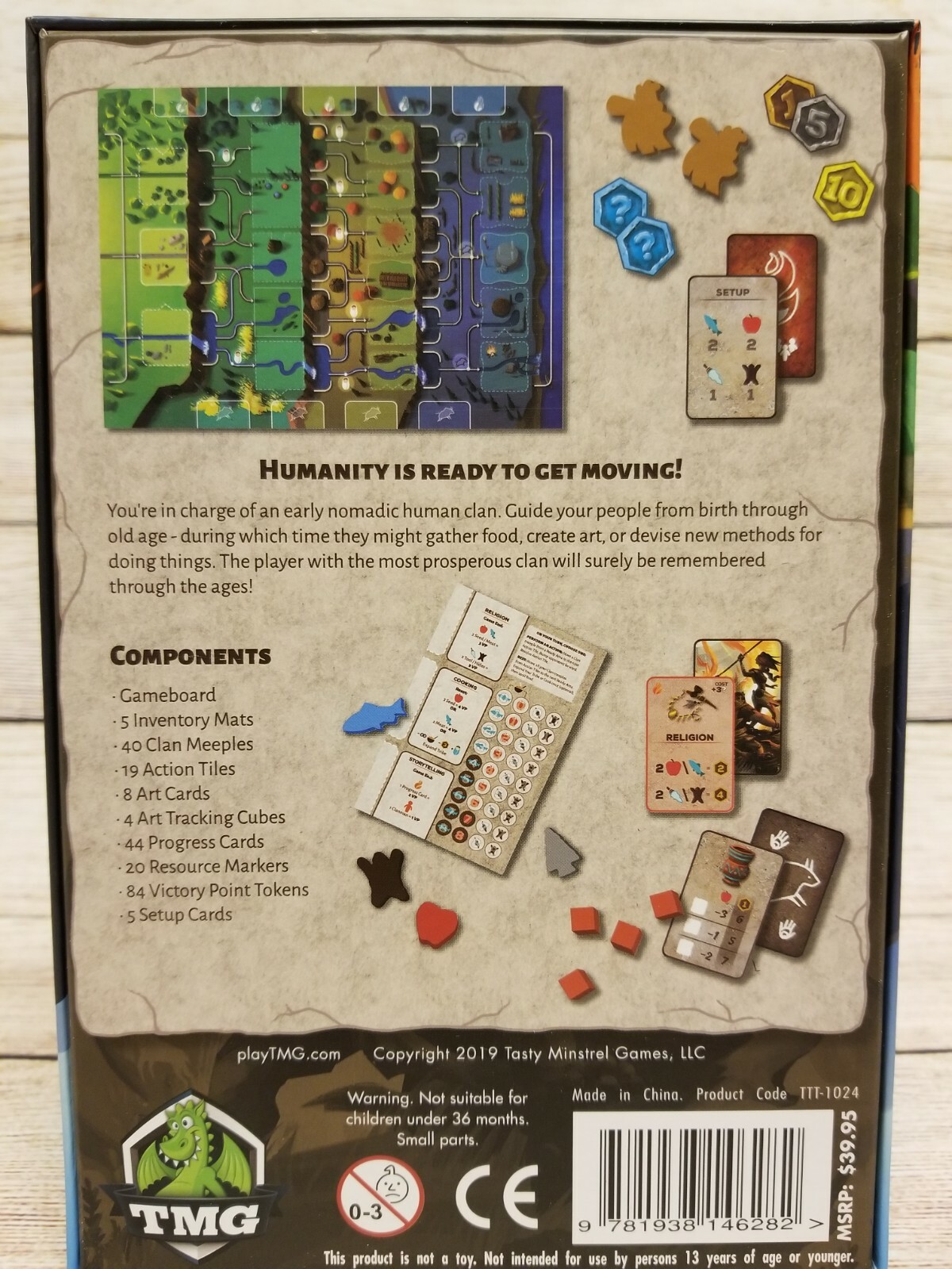 Dawn of Minkind by Tasty Minstrel Games TMG – SEALED