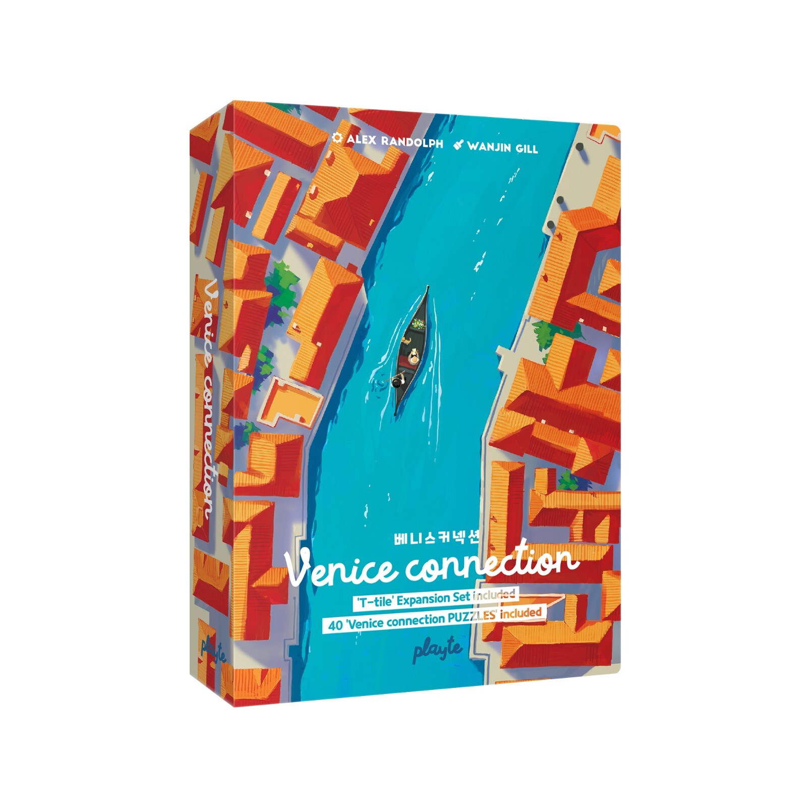🛶 Venice Connection – Alex Randolph Classic Abstract Strategy – Playte 2 Player