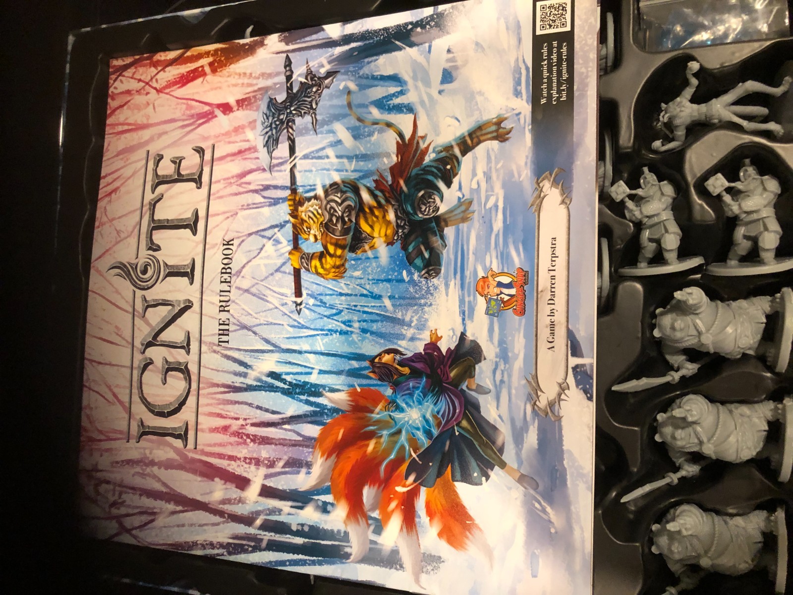 “IGNITE” Board Game Including “The Freeze” & “A New Enemy” Expansions EUC