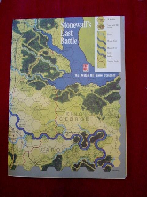 Avalon Hill – Stonewall’s Last Battle – GBACW #5 Chancellorsville Game (UNP) NM