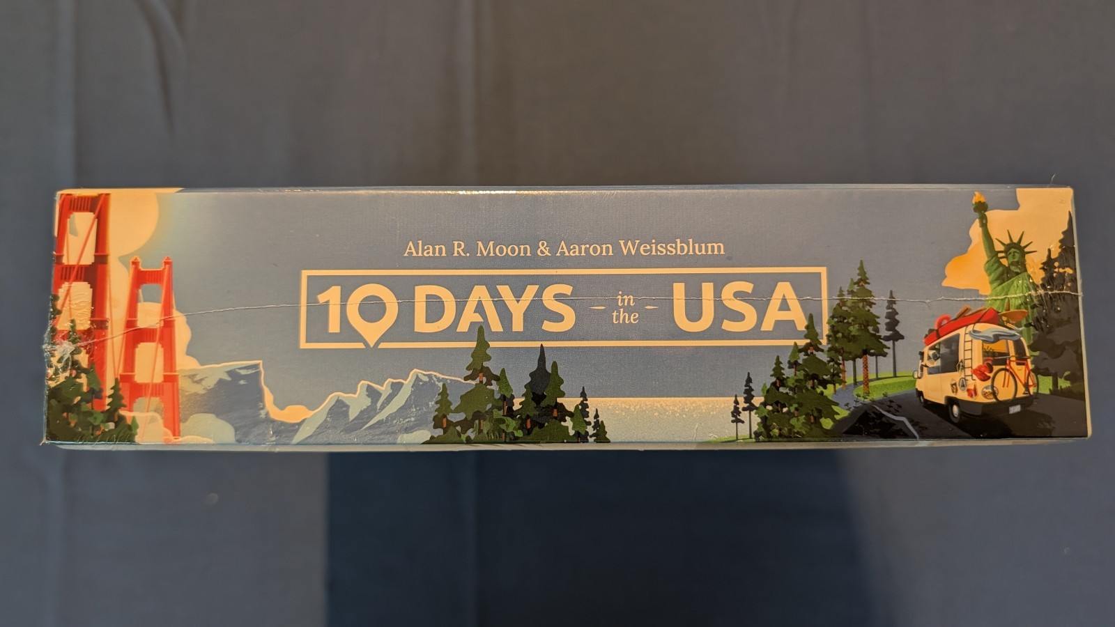 10 DAYS IN THE USA – NEW UNOPENED Board Game 2024 Alan Moon 8+ 2-4 Players