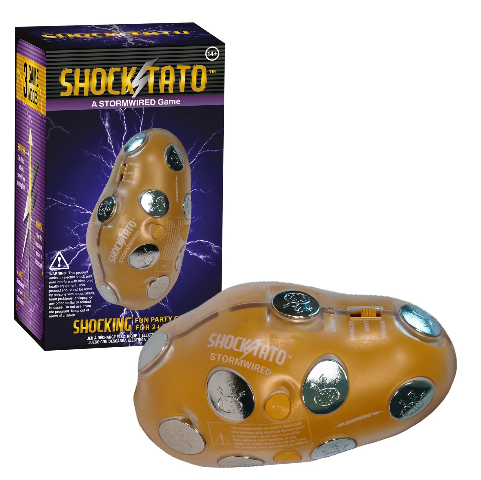 Shocktato Party game by Stormwired – The Hilariously Funny Game of Shocking P…