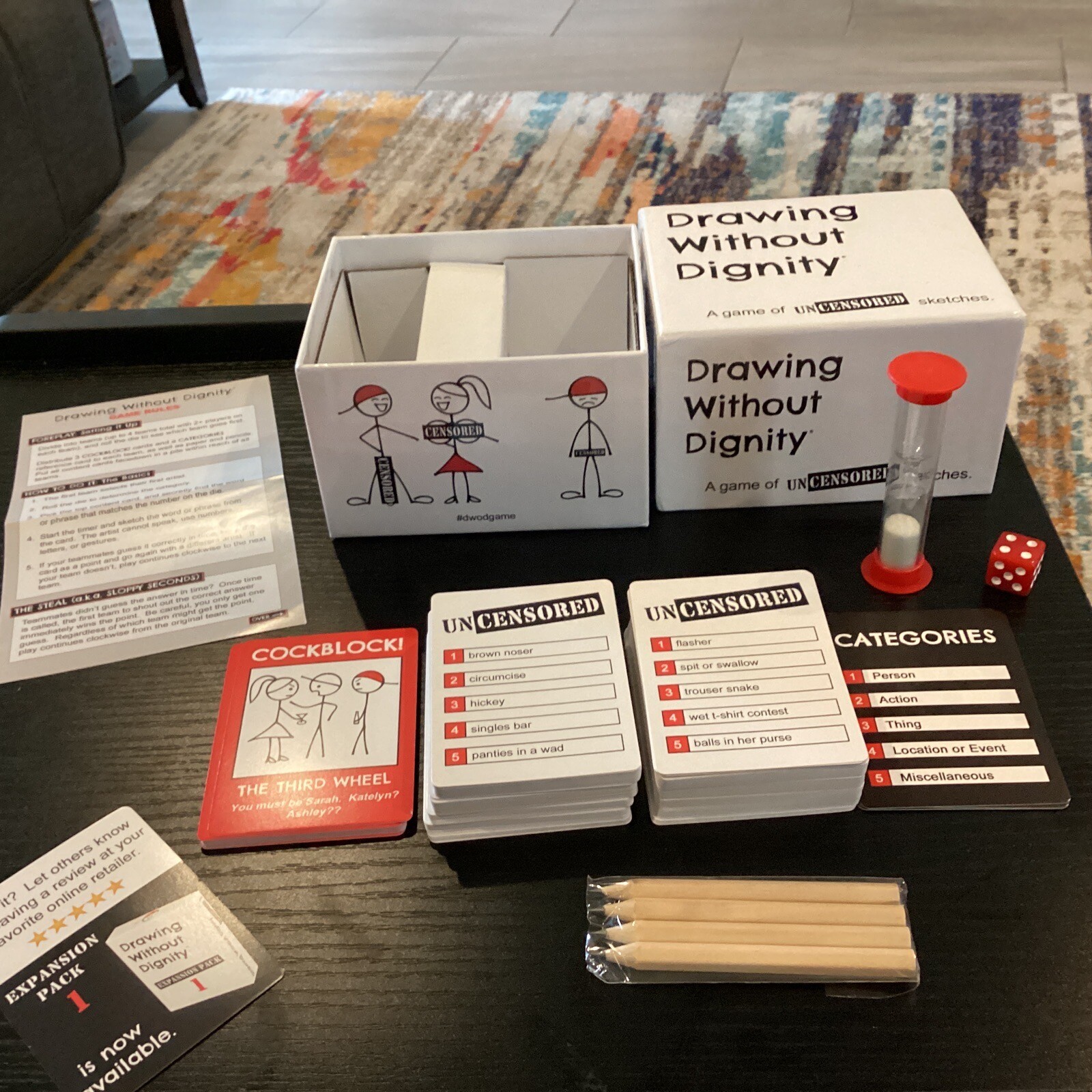 Drawing Without Dignity: a Game of Uncensored Sketches New