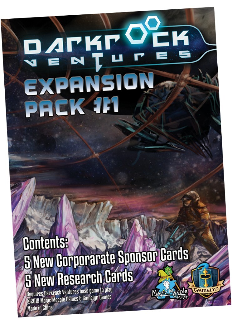 Darkrock Ventures sci-fi Board Game + EXPANSION PACK new in shrink Out Of Print