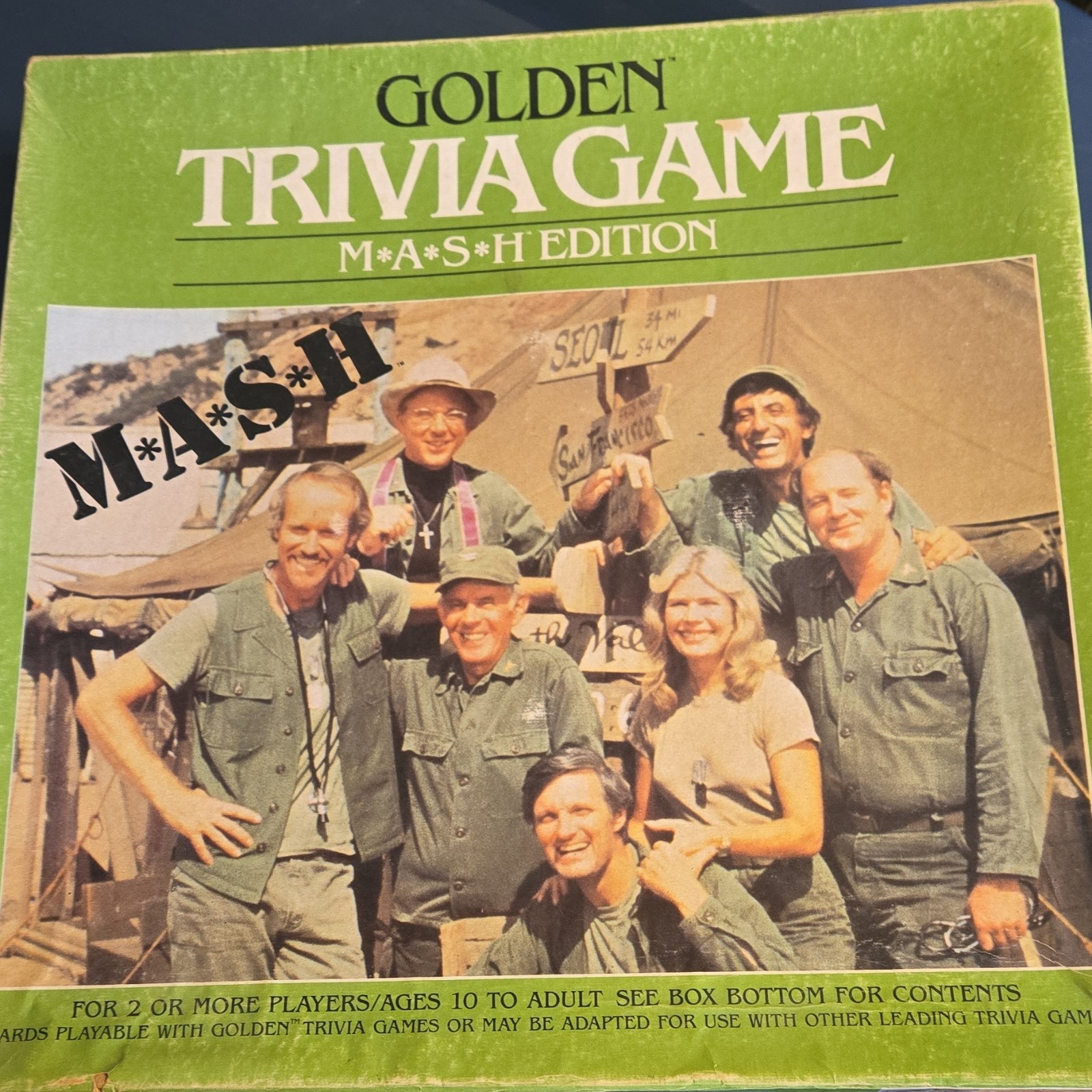 Golden Trivia Game M*A*S*H Edition, Complete Game, Ages 10 to Adult