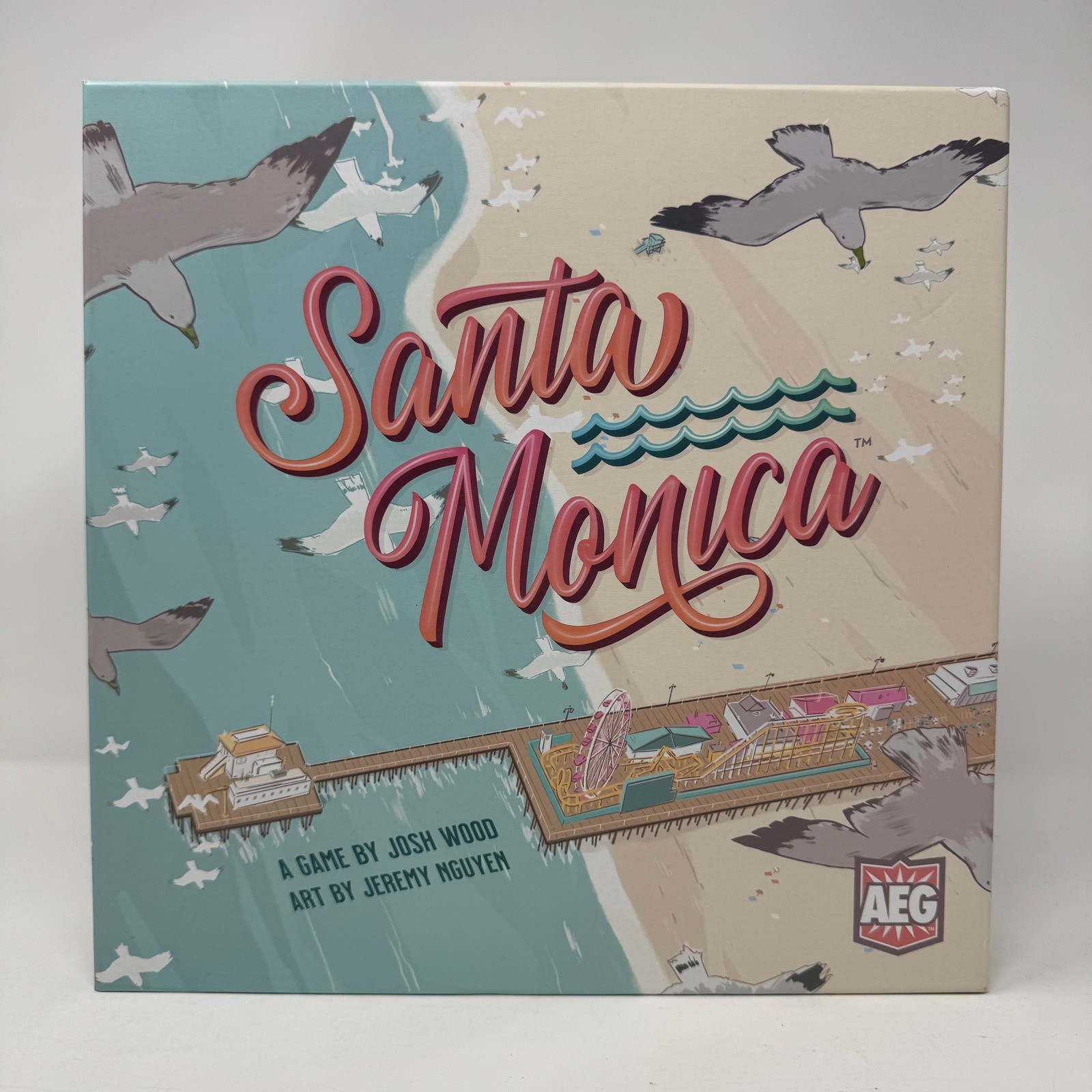 Santa Monica Board Game AEG7092 Alderac Entertainment Group Josh Wood 2-4P