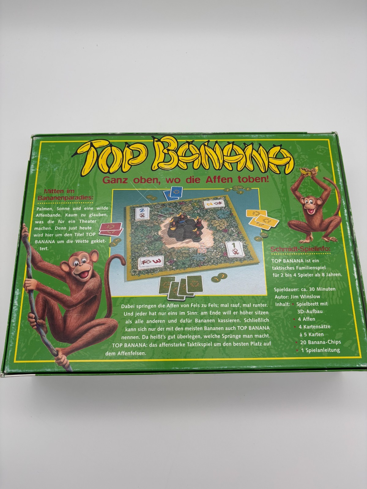 Excellent Banana – Schmidt Games Board Game – Detailed Monkey Figures