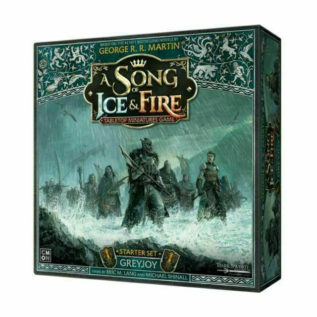 A Song of Ice & Fire Tabletop Miniatures Game – House Greyjoy Starter Set (NEW)