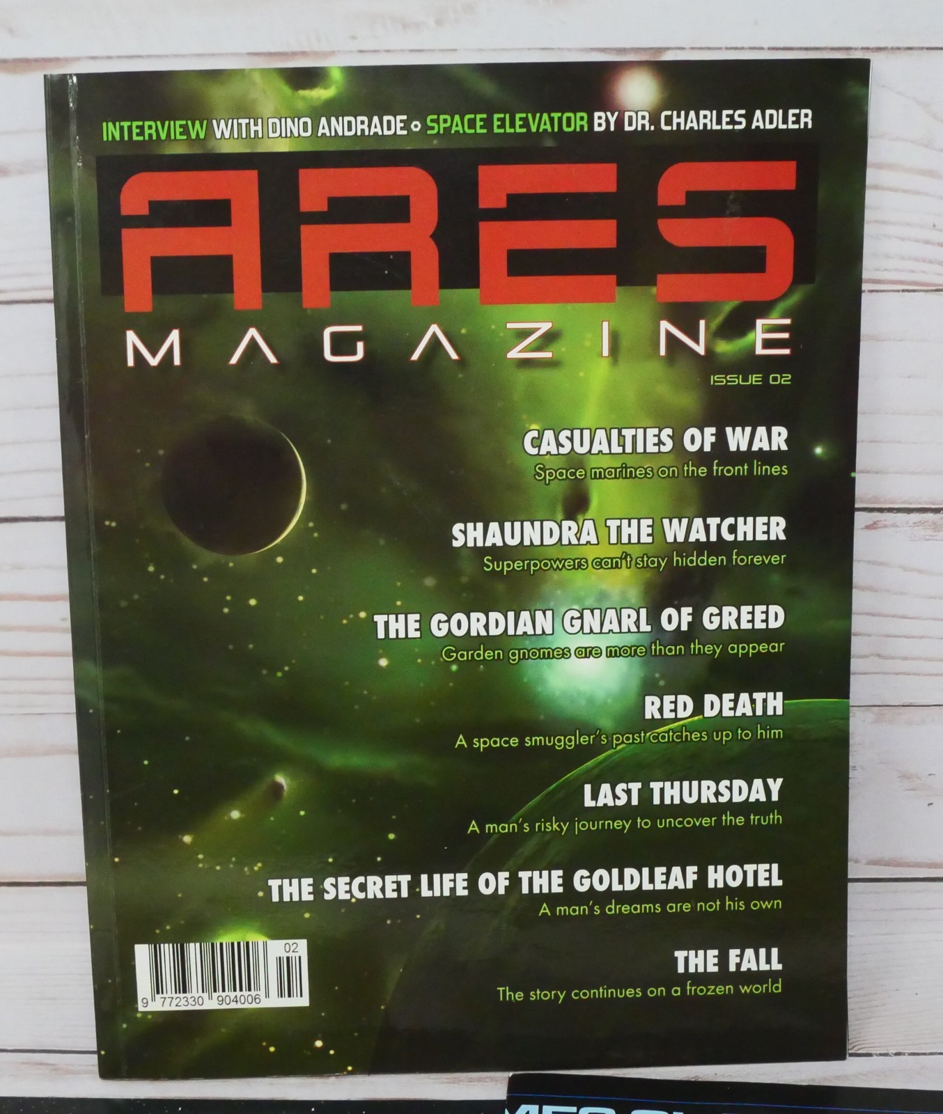 One Small Step, Ares Magazine 2 02, Invasive Species Game, Unpunched
