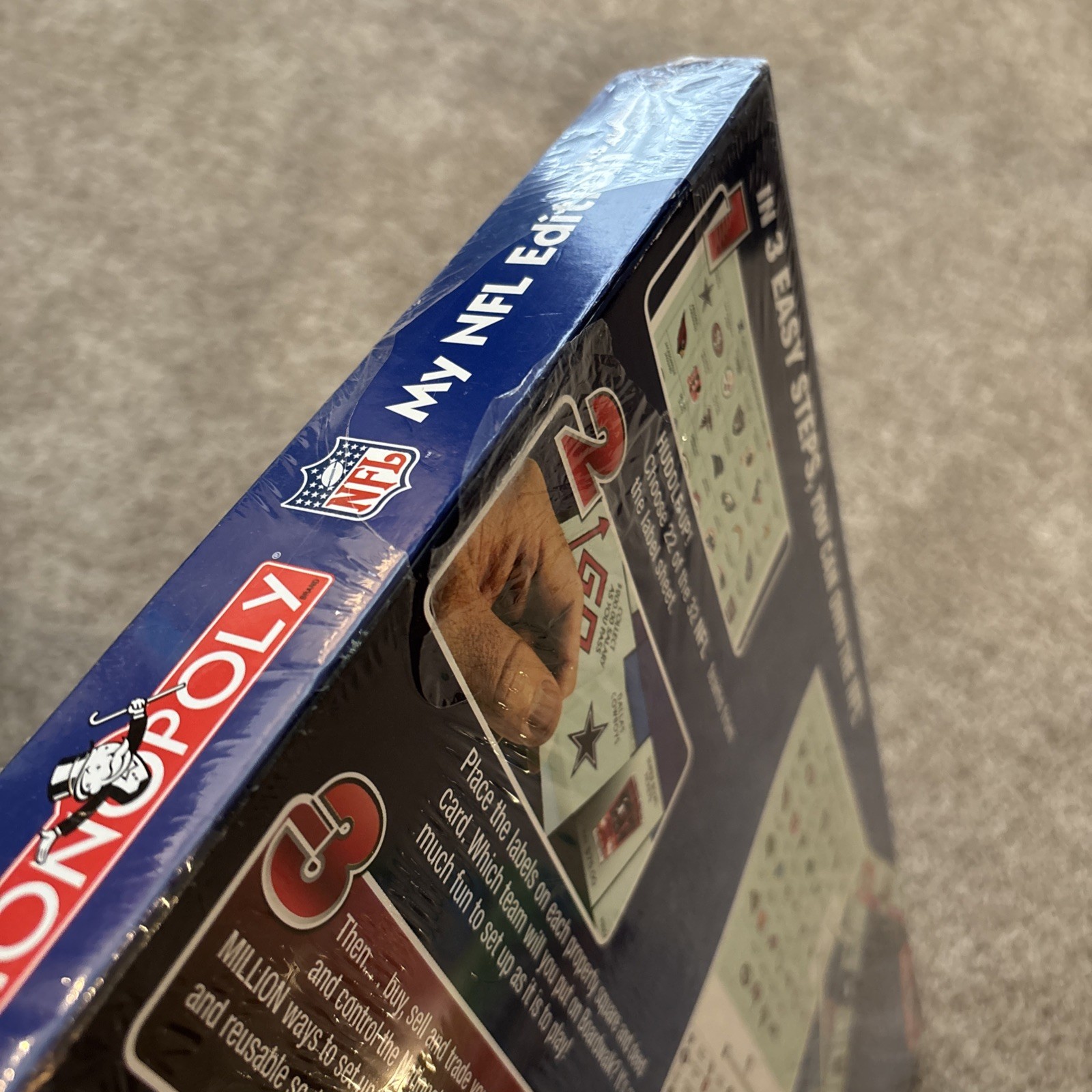 Monopoly My NFL Edition Game Football Hasbro Parker Brothers – Sealed Game