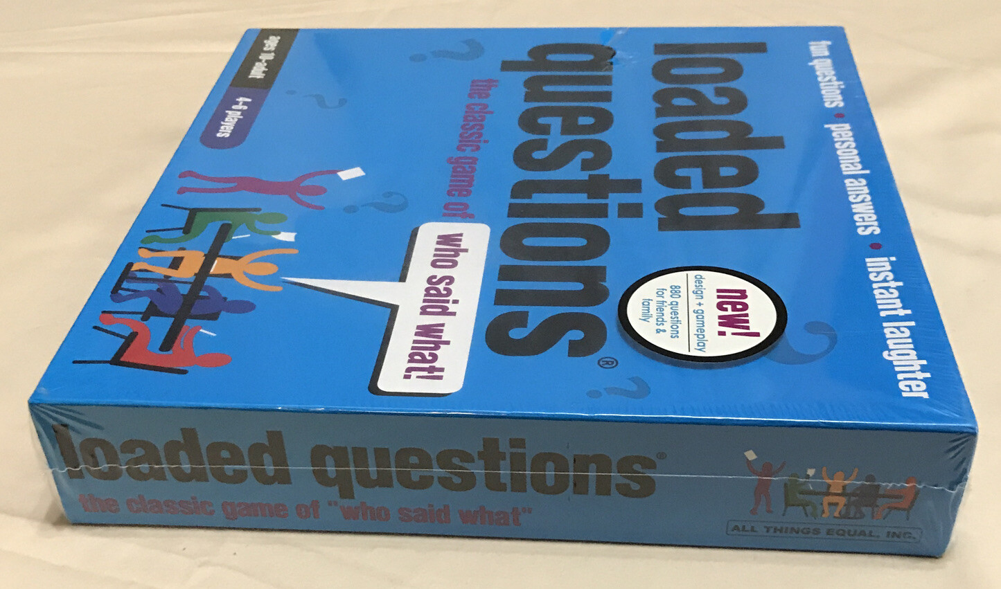 Loaded Questions Classic Family & Party Board Game Trivia 4-6 players New Sealed