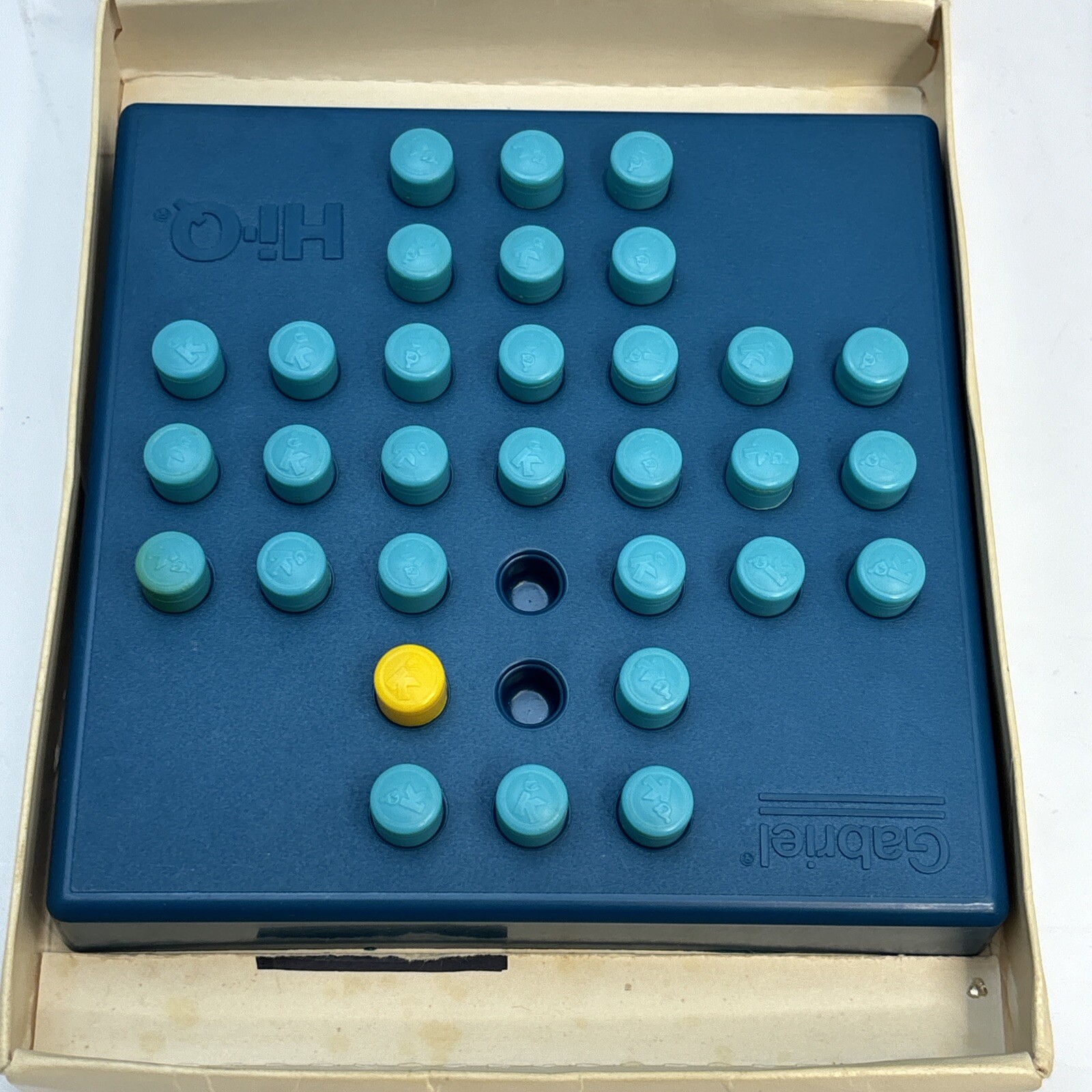 Gabriel Hi-Q Solitaire Game And Take 5 Game Travel Strategy Puzzle Vintage