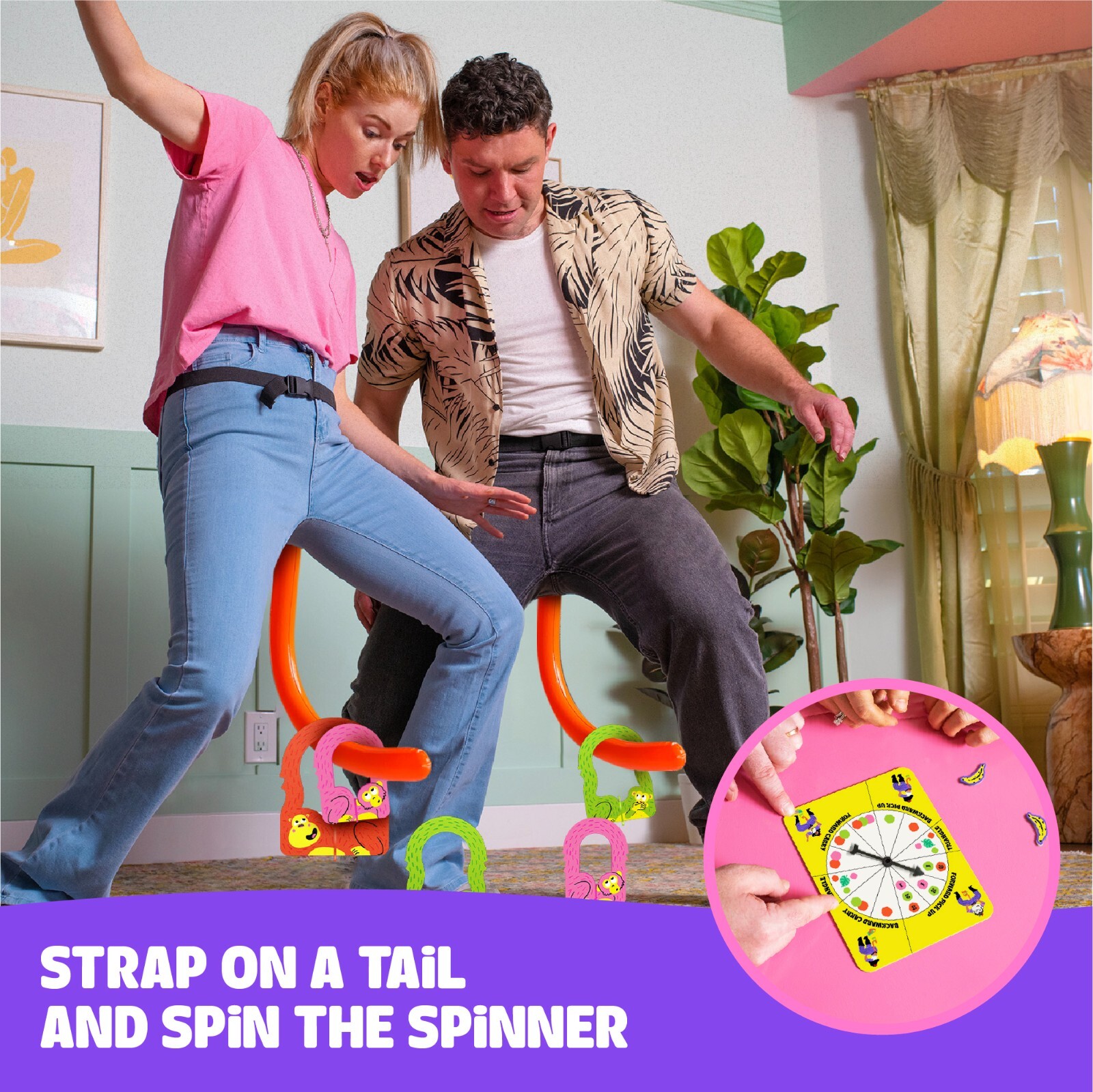 It’s Bananas! The Monkey Tail Game – Funny, Fun Party & Family Game for Kids,…