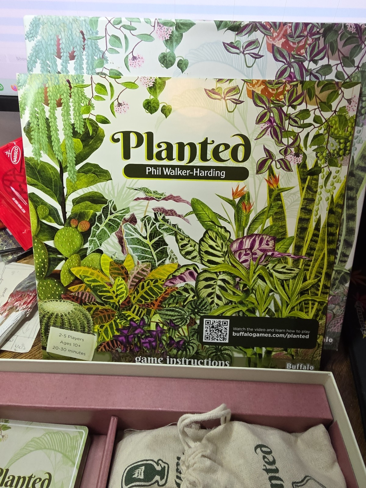 Planted Board Game by Phil Walker-Harding Buffalo Games Edition, Complete
