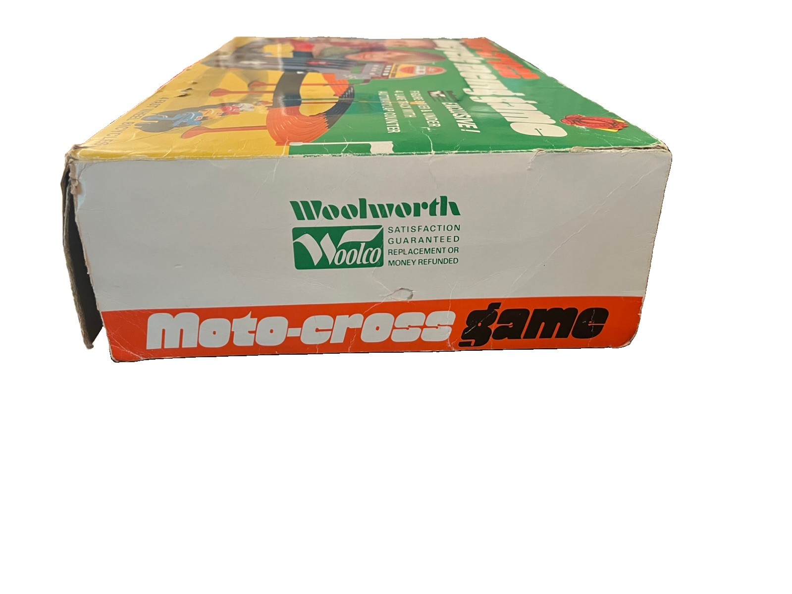 Vintage Woolworth / Woolco Moto Cross Bicycle Racing Game in Original Box