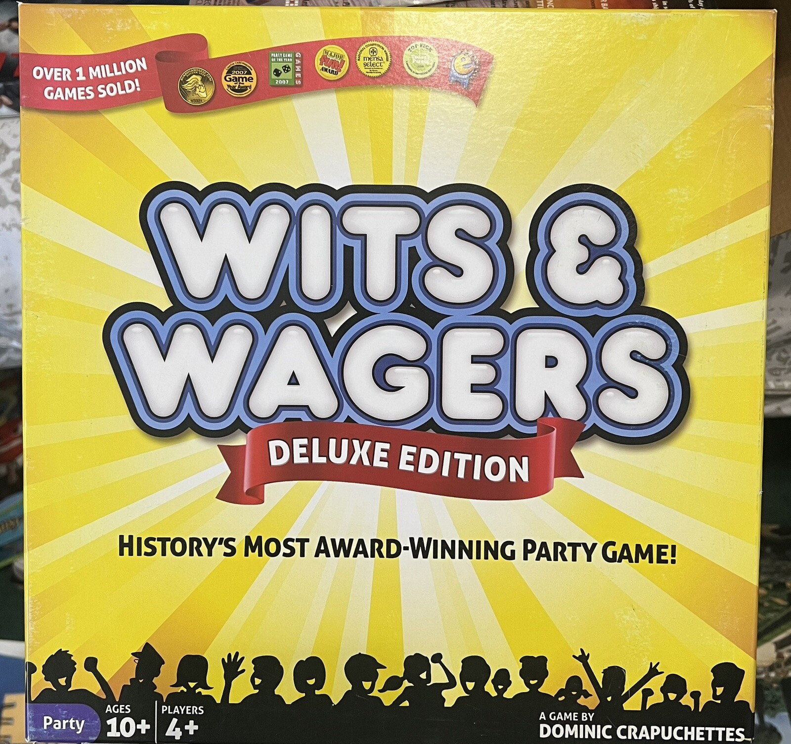 Wits & Wagers Deluxe Edition Family Party Game North Star Games NSG-110 Sealed