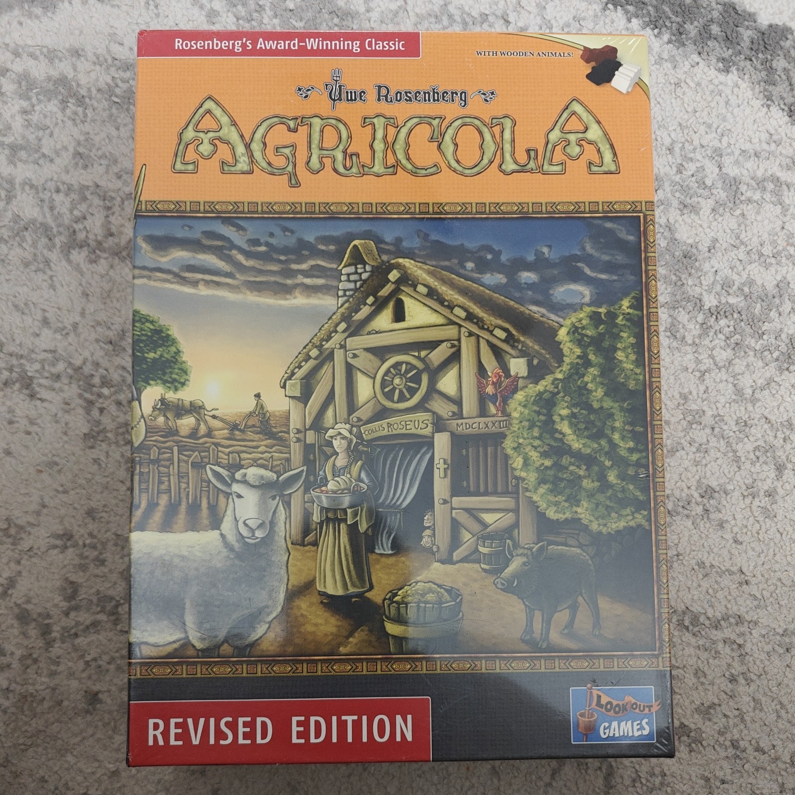 Agricola Board Game – Revised Edition By Lookout Games