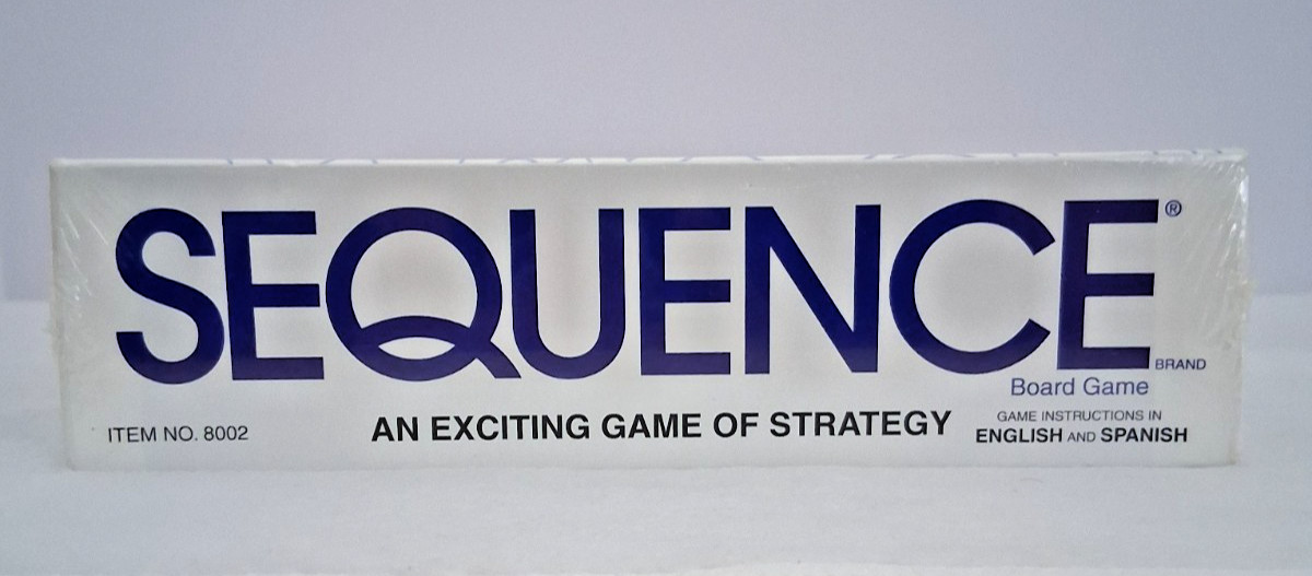 Sequence Board Game Classic Family Strategy Game Night Fun for All Ages Set