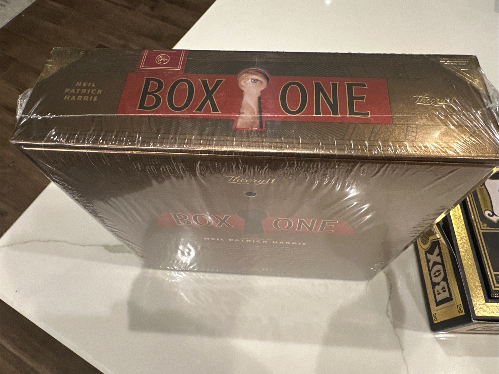 Box One & Box Two Puzzle Games, Mystery, New Condition (see description)