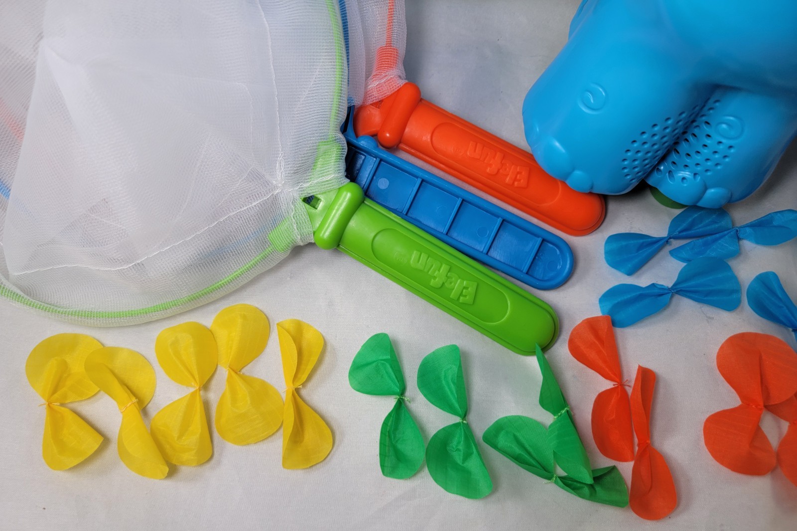 Elefun Butterfly Catching Game Near Complete Missing 1 Butterfly Tested & Works