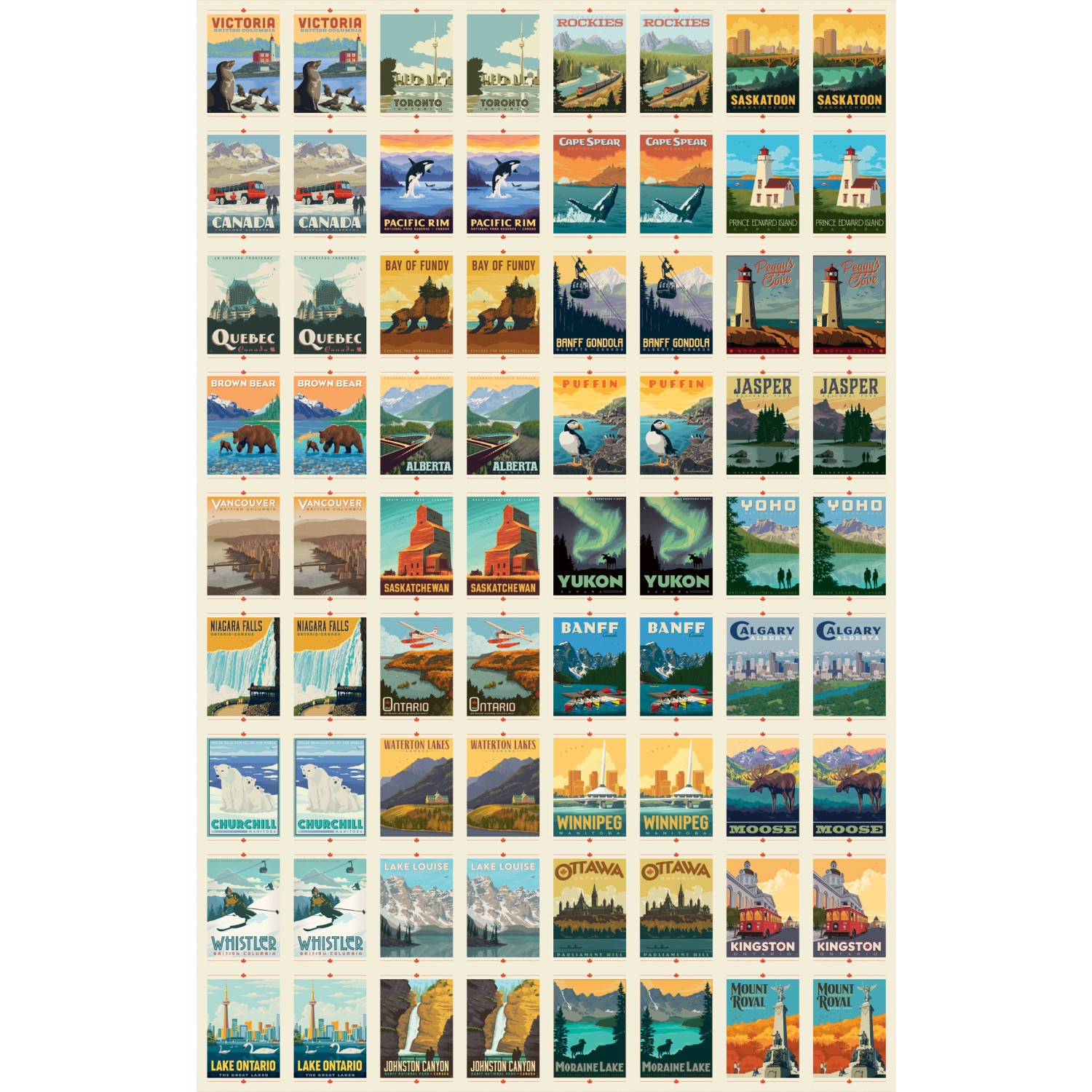 MasterPieces – Canada Memory Game