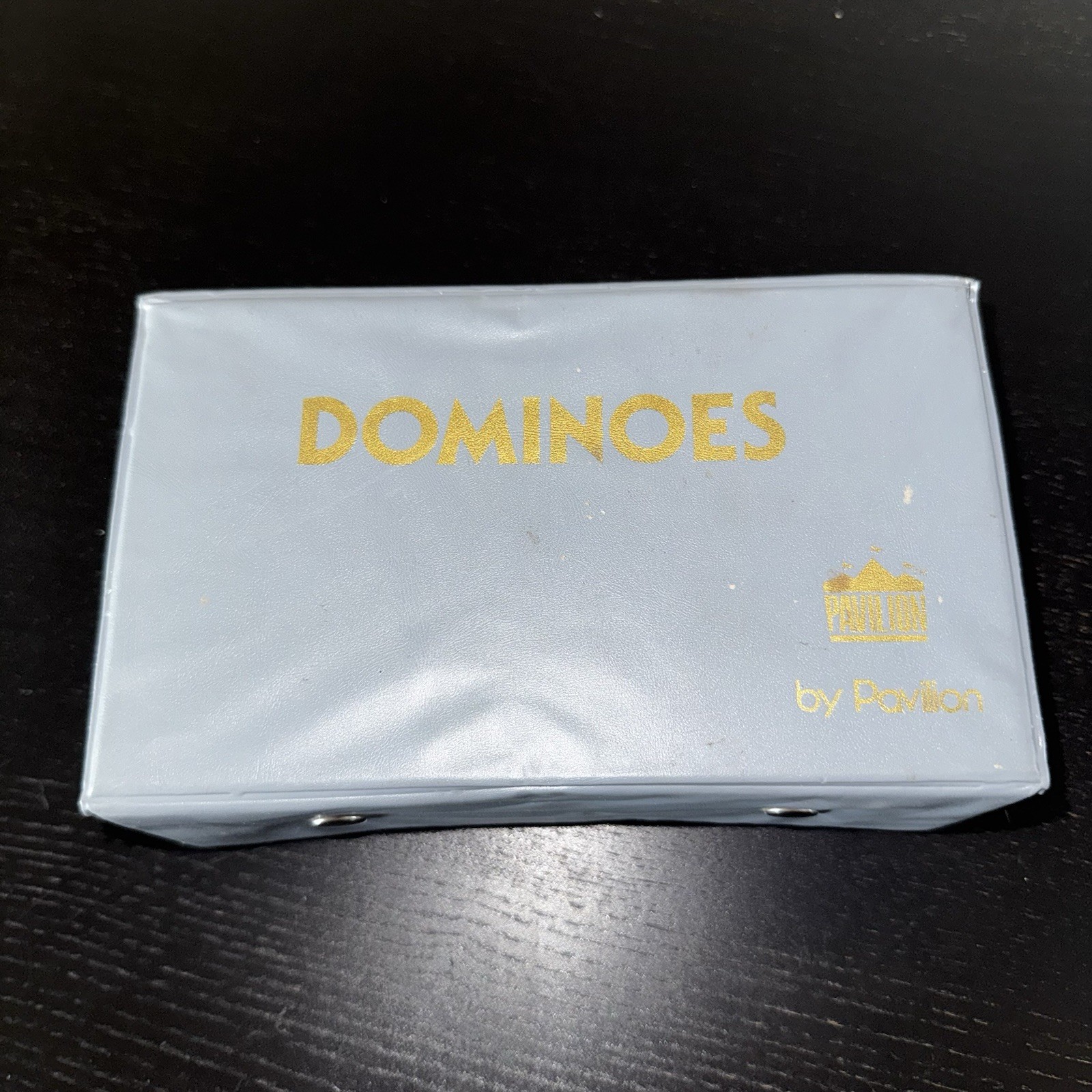 Pavilion Domino Game w/ Gray Snap Case 91 Tiles