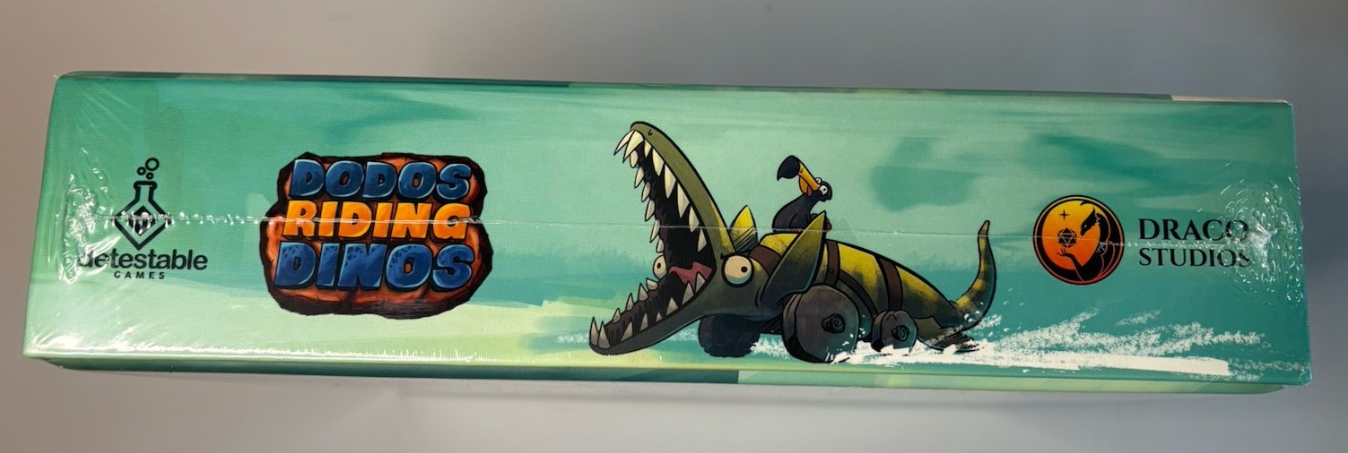 Dodos Riding Dinos (Draco Studios, 2021, New) 1-8 players, ages 8+