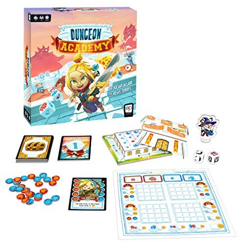 Dungeon Academy | Roll & Write Maze Board Game | Each Roll Creates Unique Dun…
