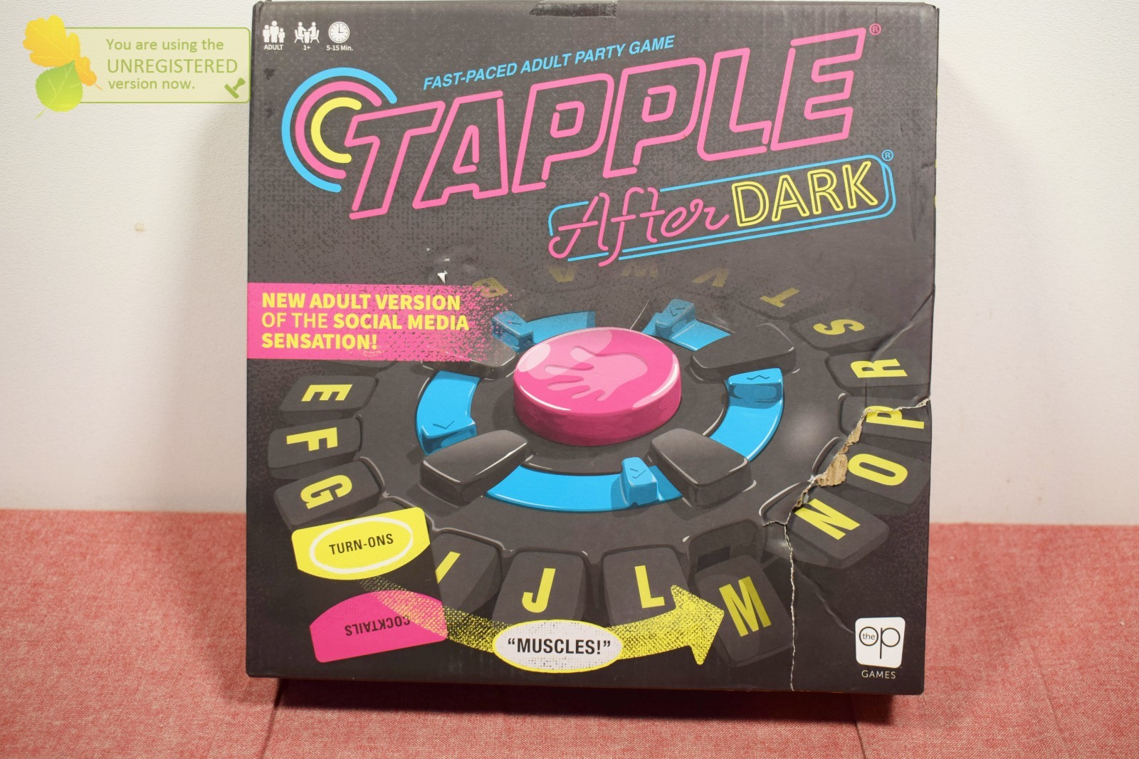 The Op Games Tapple After Dark Party Game