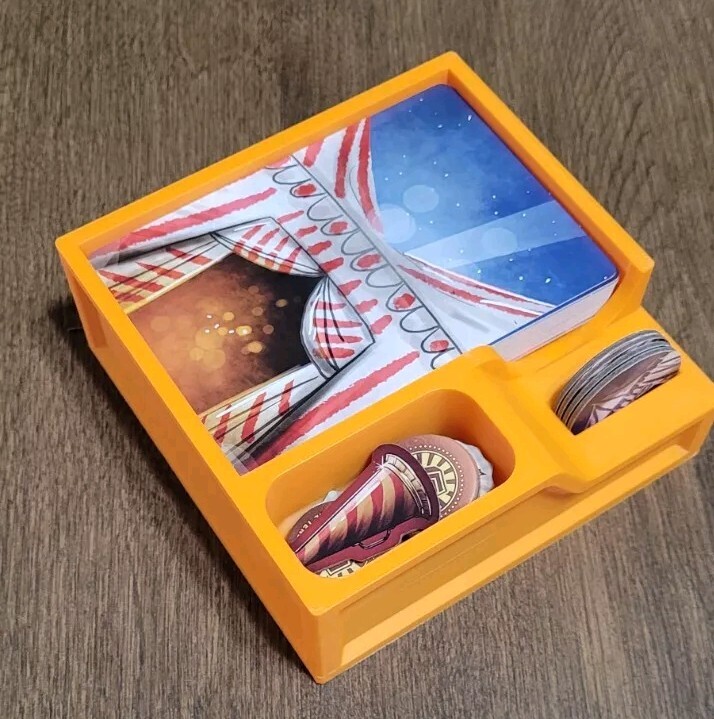 Big Top Game Box Insert – Allplay game – 3d printed – ANY COLOR