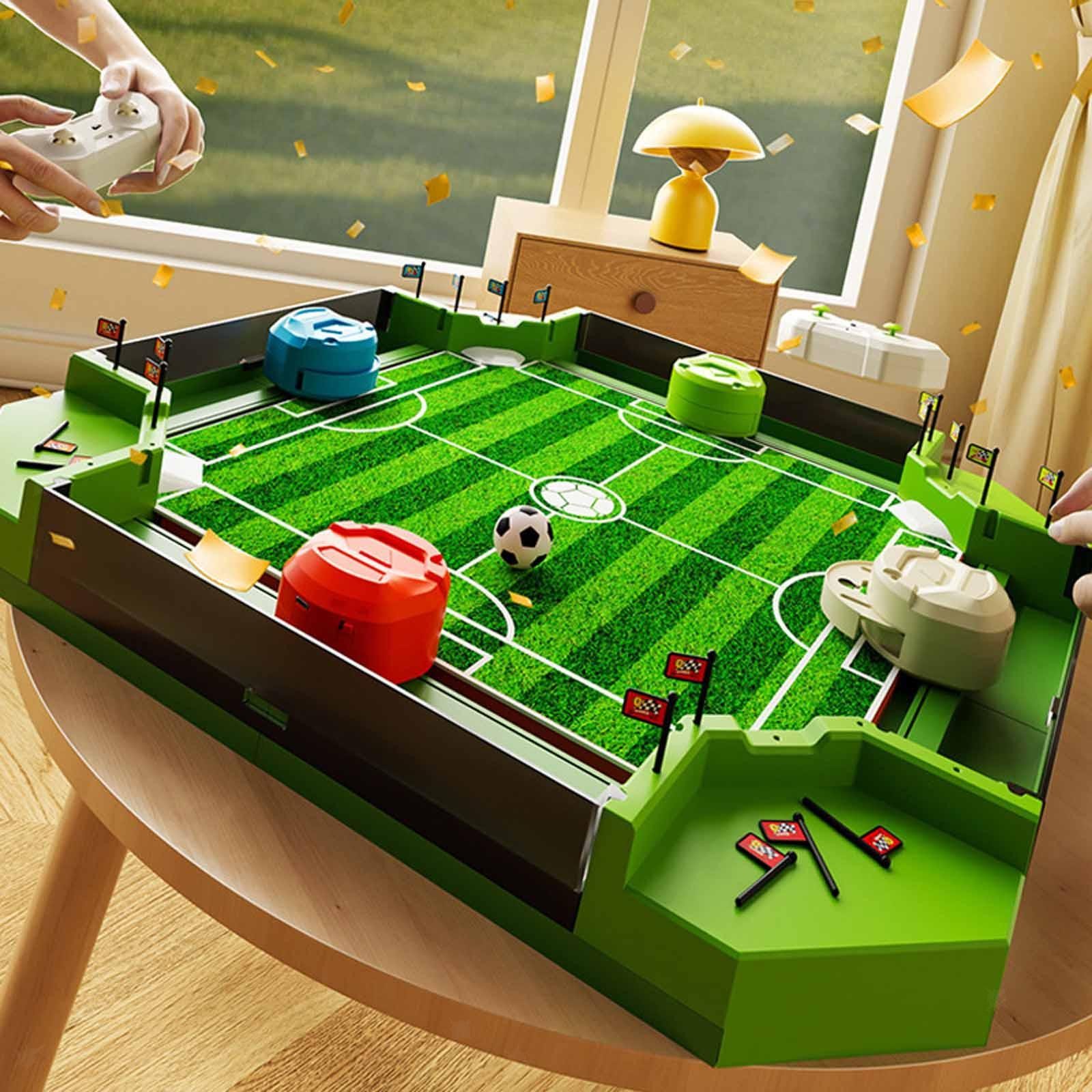 Remote Control Foosball Table Game Soccer Board Game Hand Eye Coordination Gift