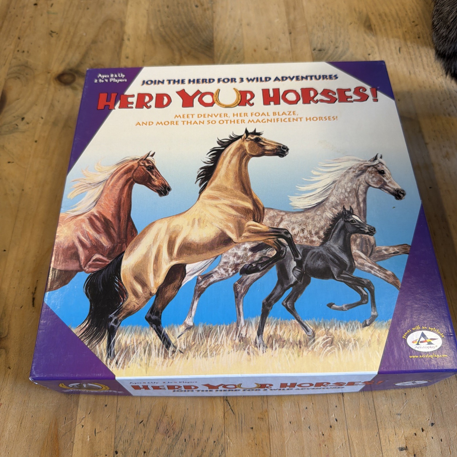 Herd Your Horses Board Game 2018 Talicor Complete Meet Denver Her Foal Blaze Fun